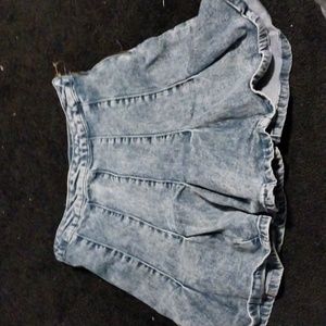 Jean skirt